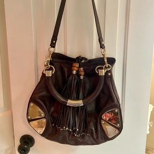 Authorities Gucci
Dark Brown Leather Indy Bag
